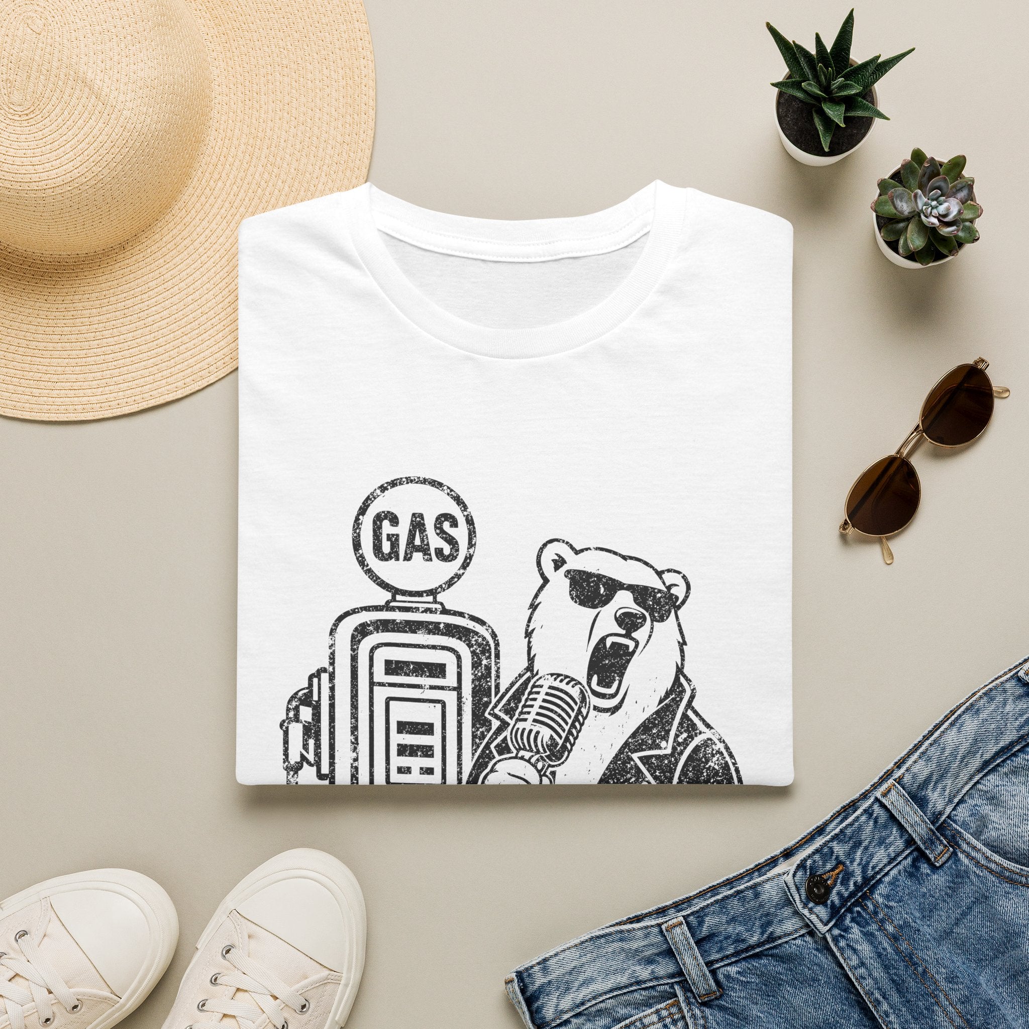 Polar Bear Bailey |Unisex T-Shirt "black"