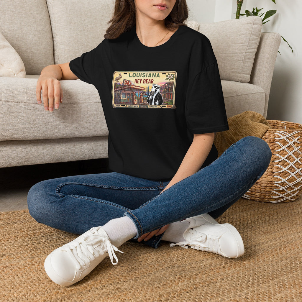 License Plate Bear | Unisex T-Shirt