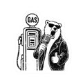 Kiss-Cut Sticker Polar Bailey