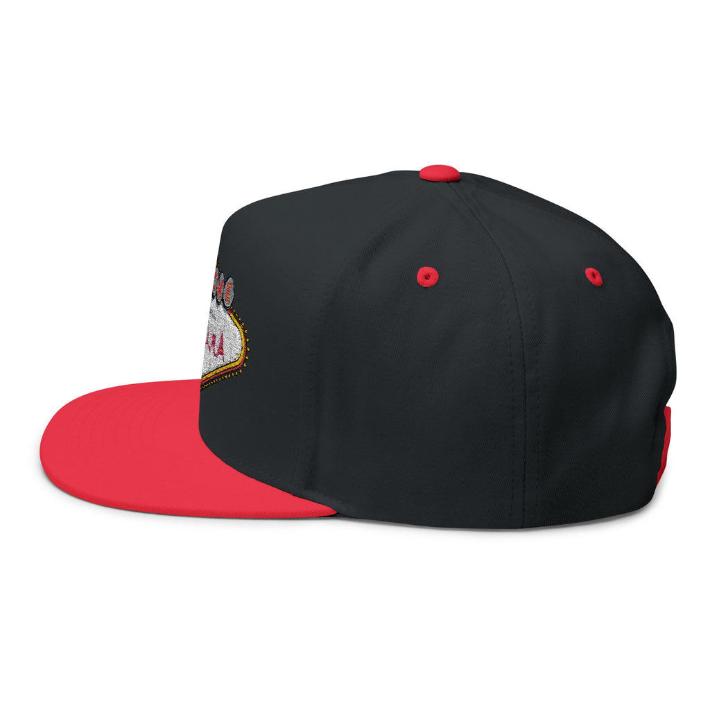 Fabulous Louisiana Flat Bill Cap | Embroidered Snapback Hat