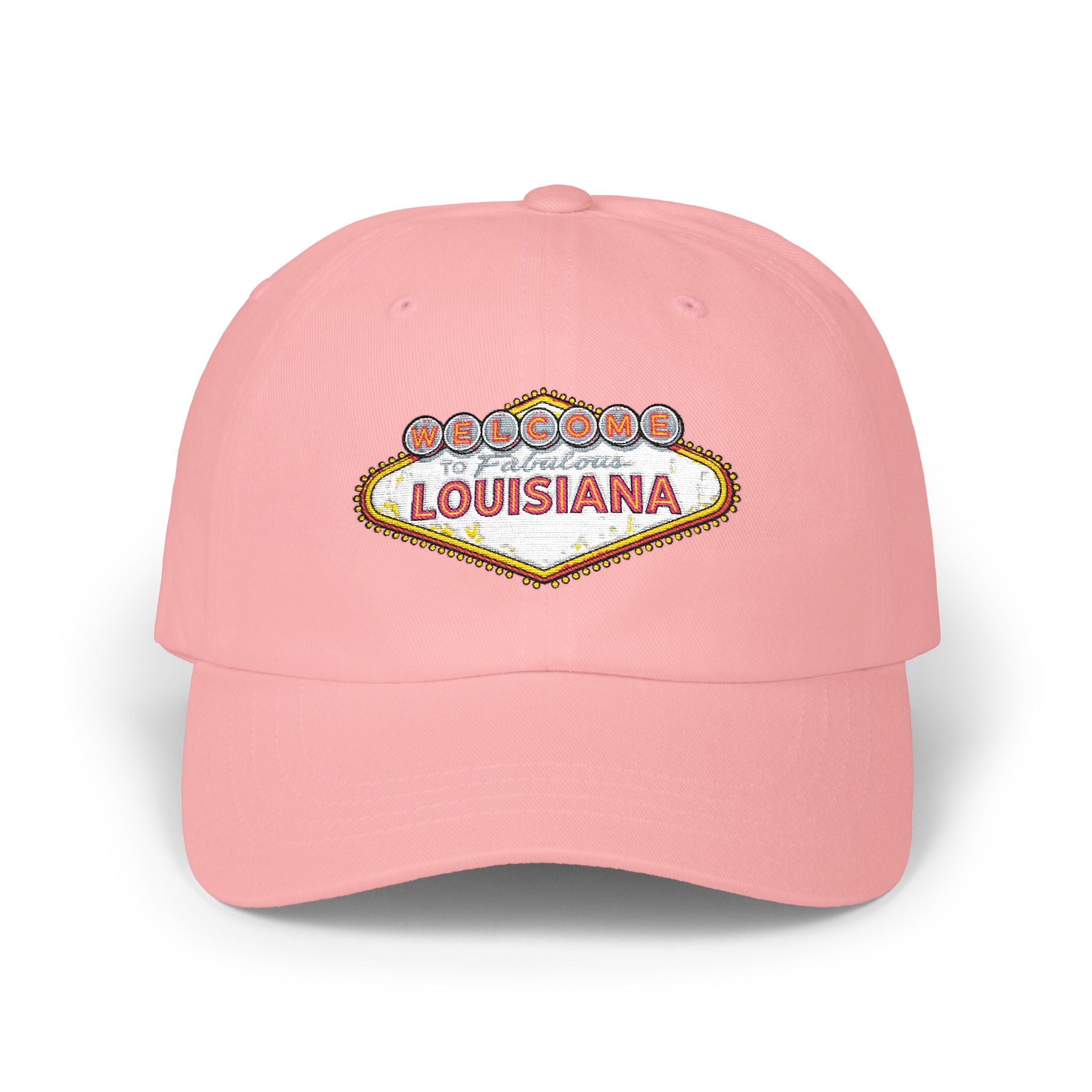 Welcome to Fabulous Louisiana Embroidered Dad Style Hat