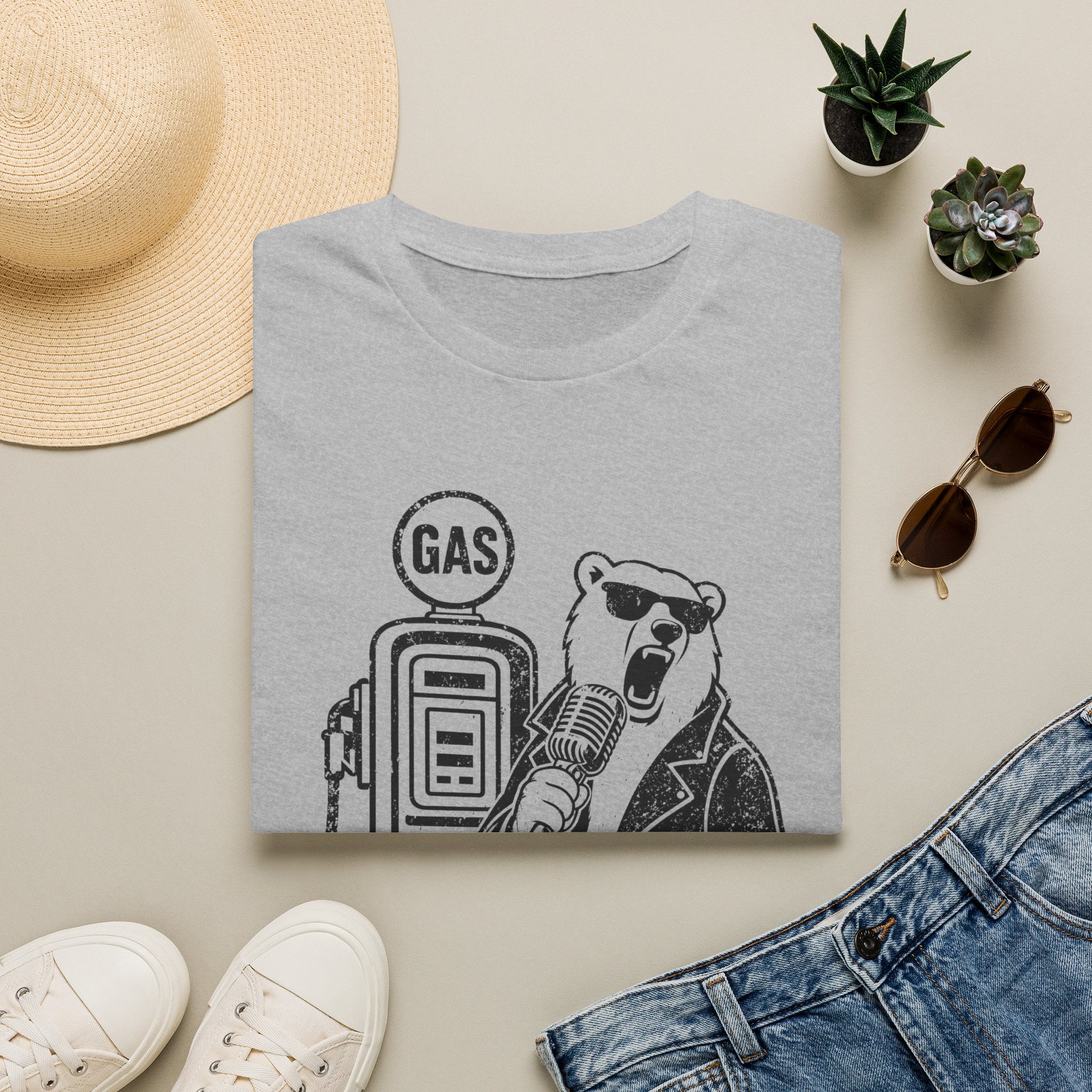 Polar Bear Bailey |Unisex T-Shirt "black"