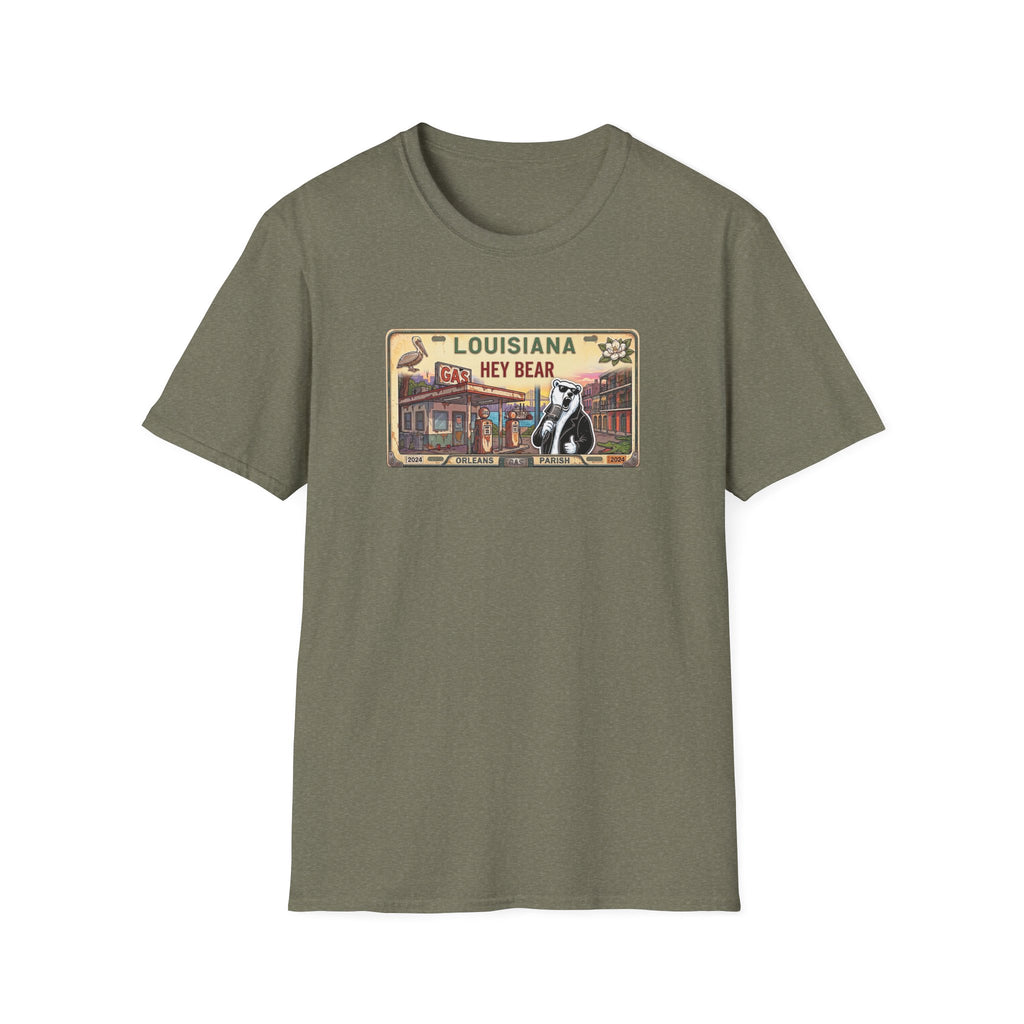 License Plate Bear | Unisex T-Shirt