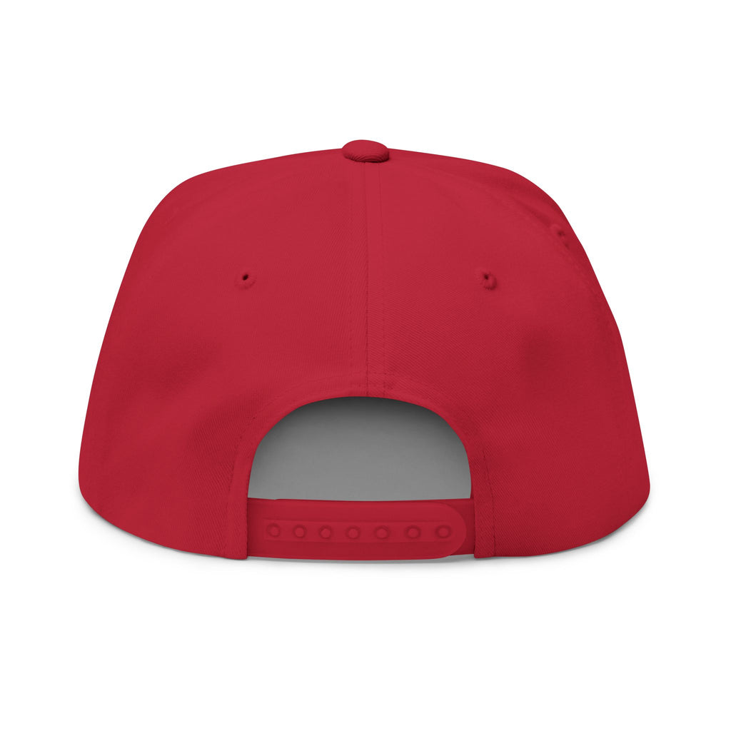 Fabulous Louisiana Flat Bill Cap | Embroidered Snapback Hat