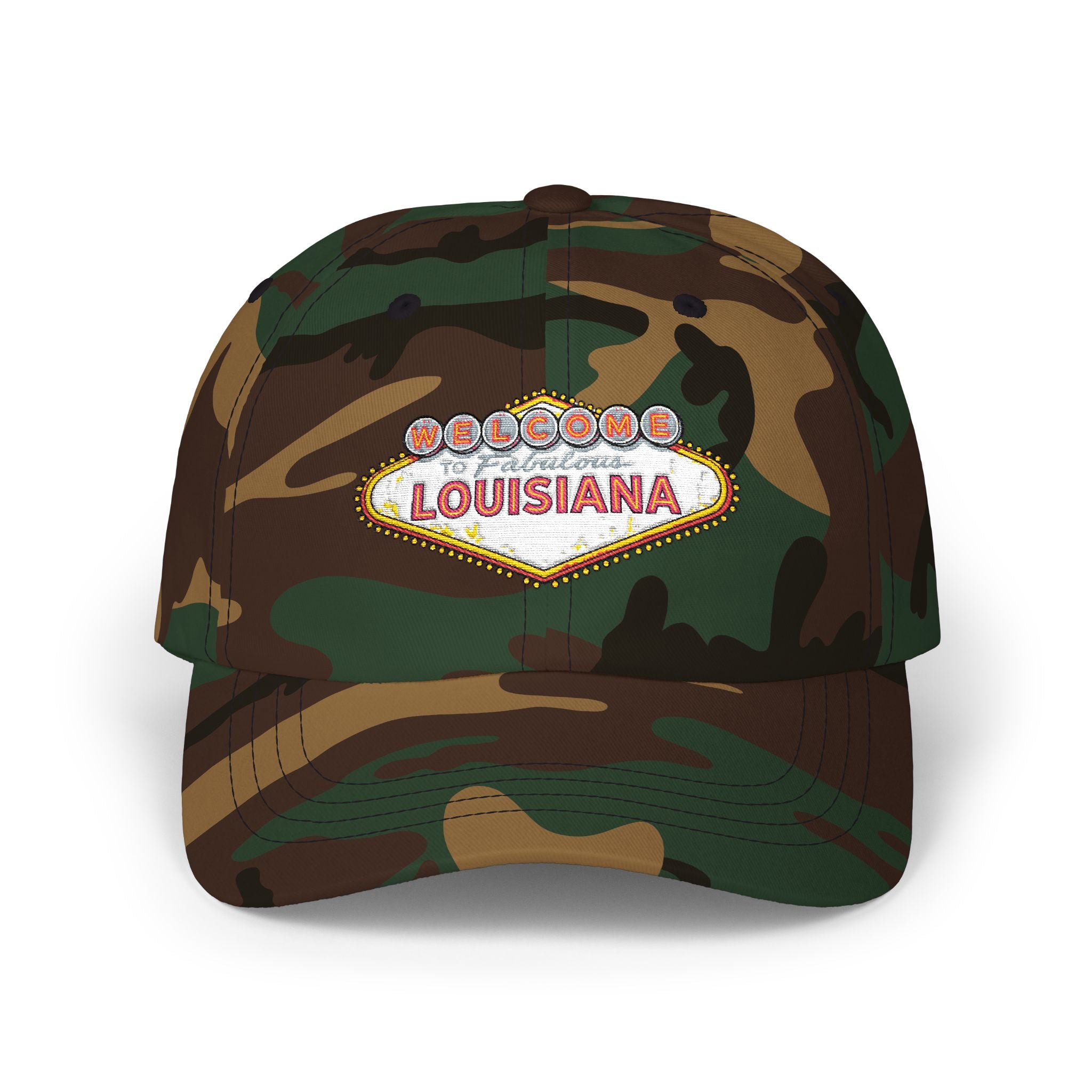 Welcome to Fabulous Louisiana Embroidered Dad Style Hat