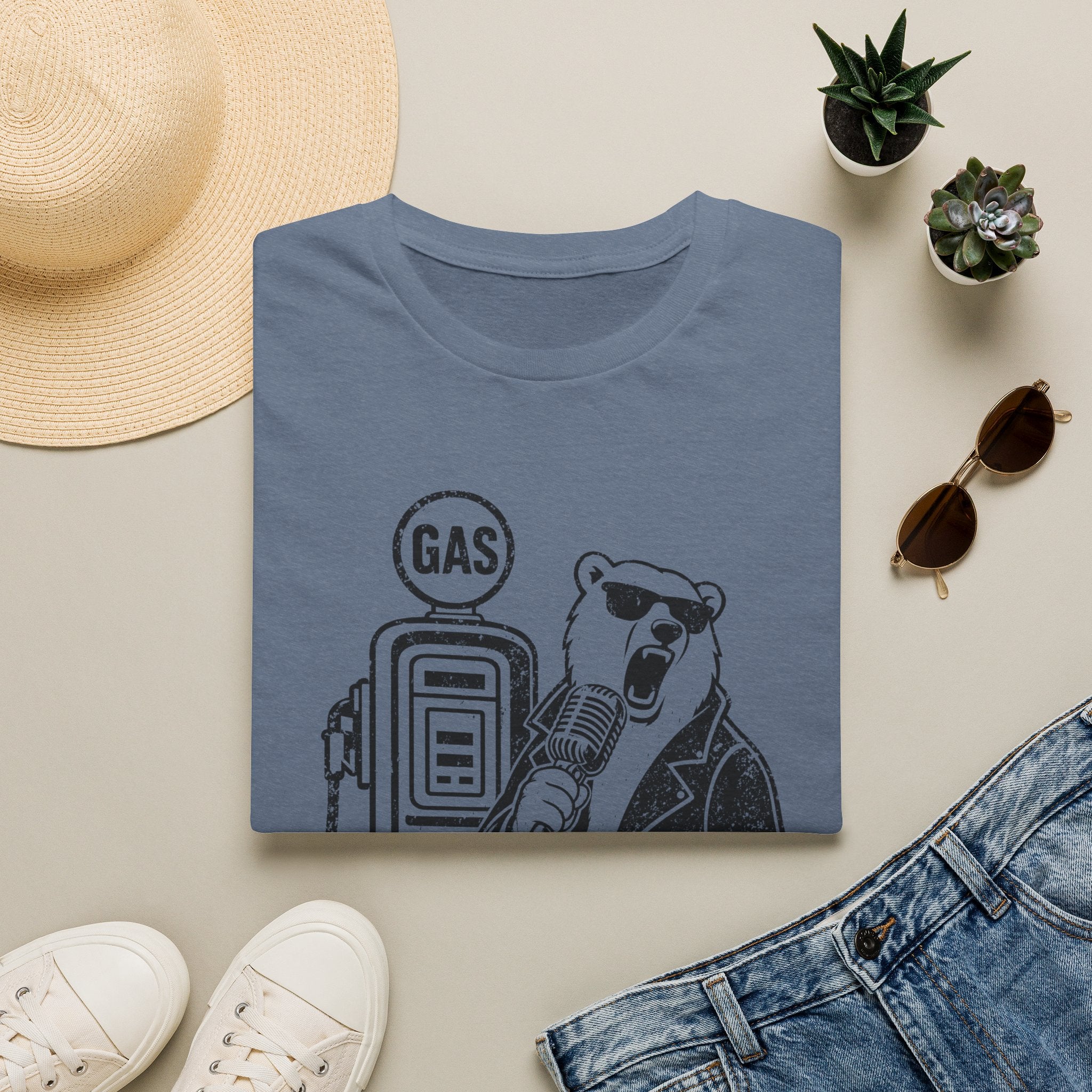 Polar Bear Bailey |Unisex T-Shirt "black"