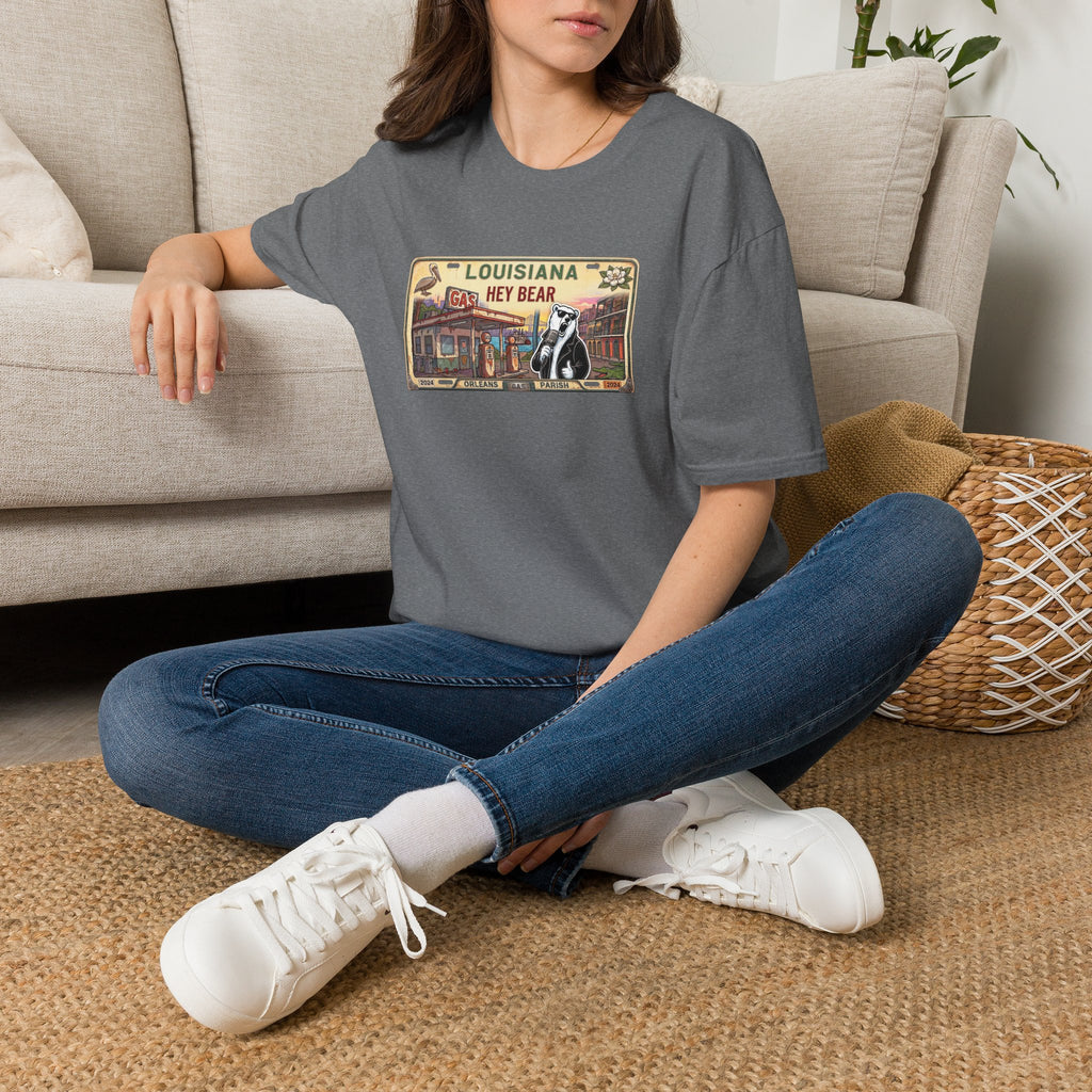 License Plate Bear | Unisex T-Shirt