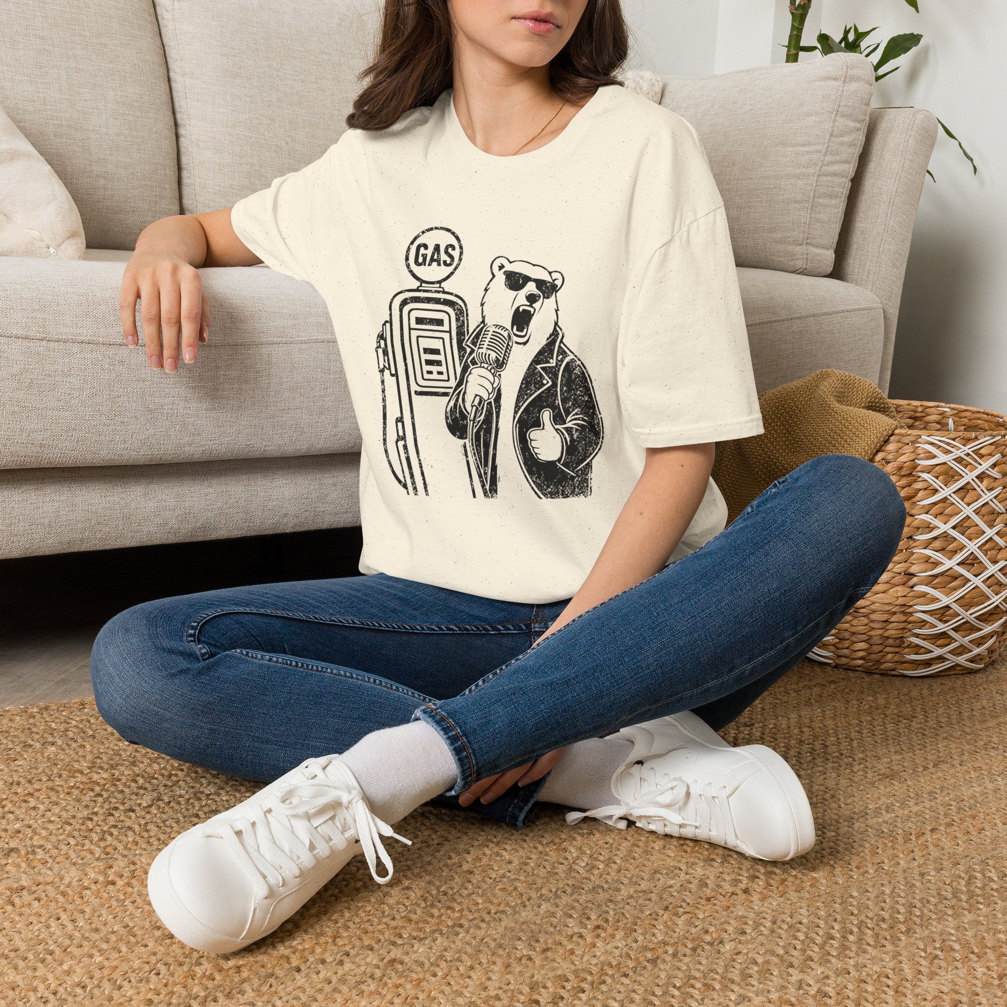 Polar Bear Bailey |Unisex T-Shirt "black"