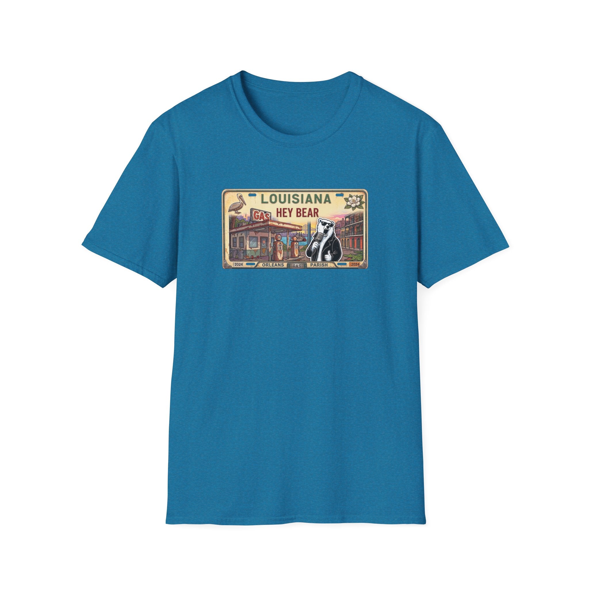 License Plate Bear | Unisex T-Shirt