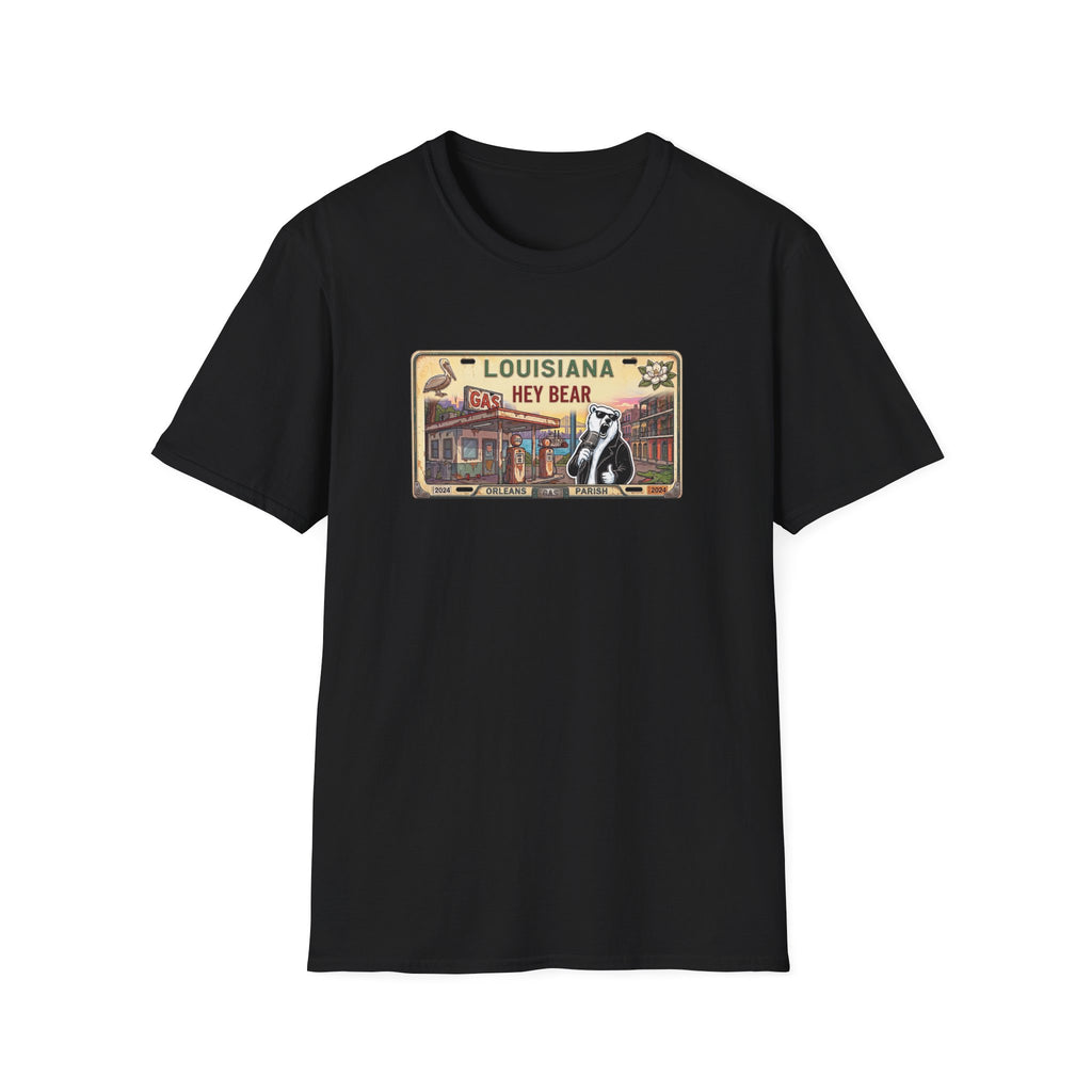 License Plate Bear | Unisex T-Shirt