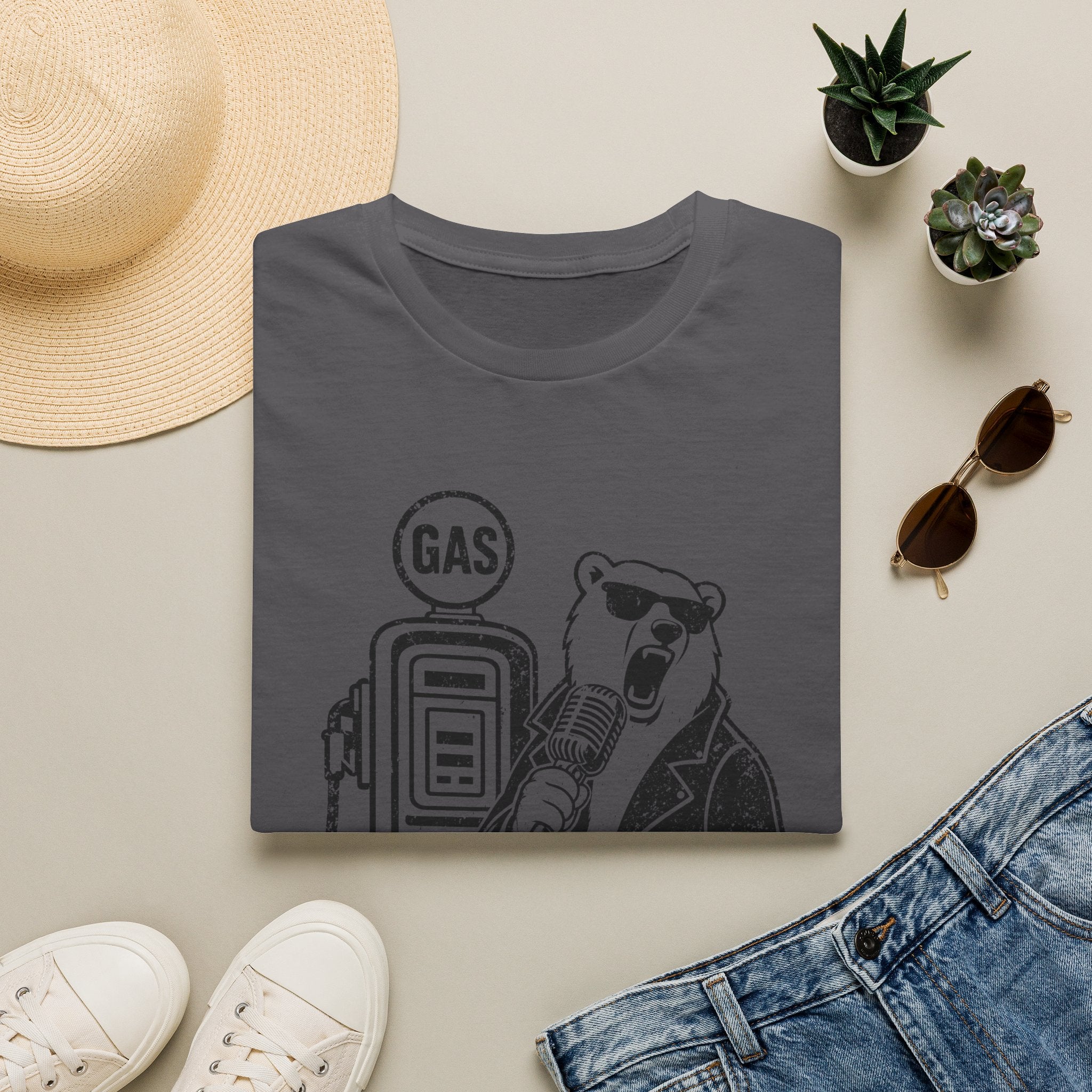 Polar Bear Bailey |Unisex T-Shirt "black"