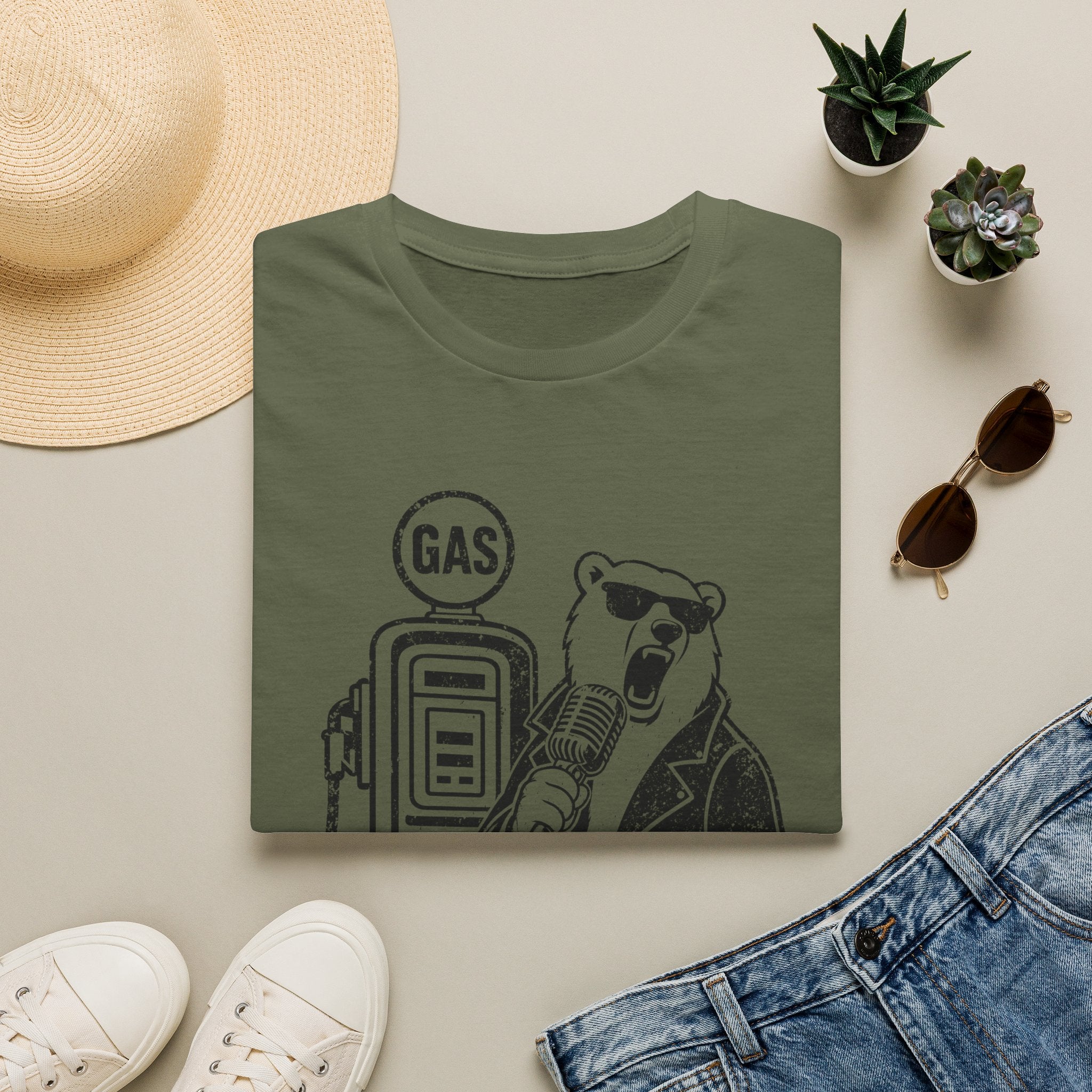 Polar Bear Bailey |Unisex T-Shirt "black"