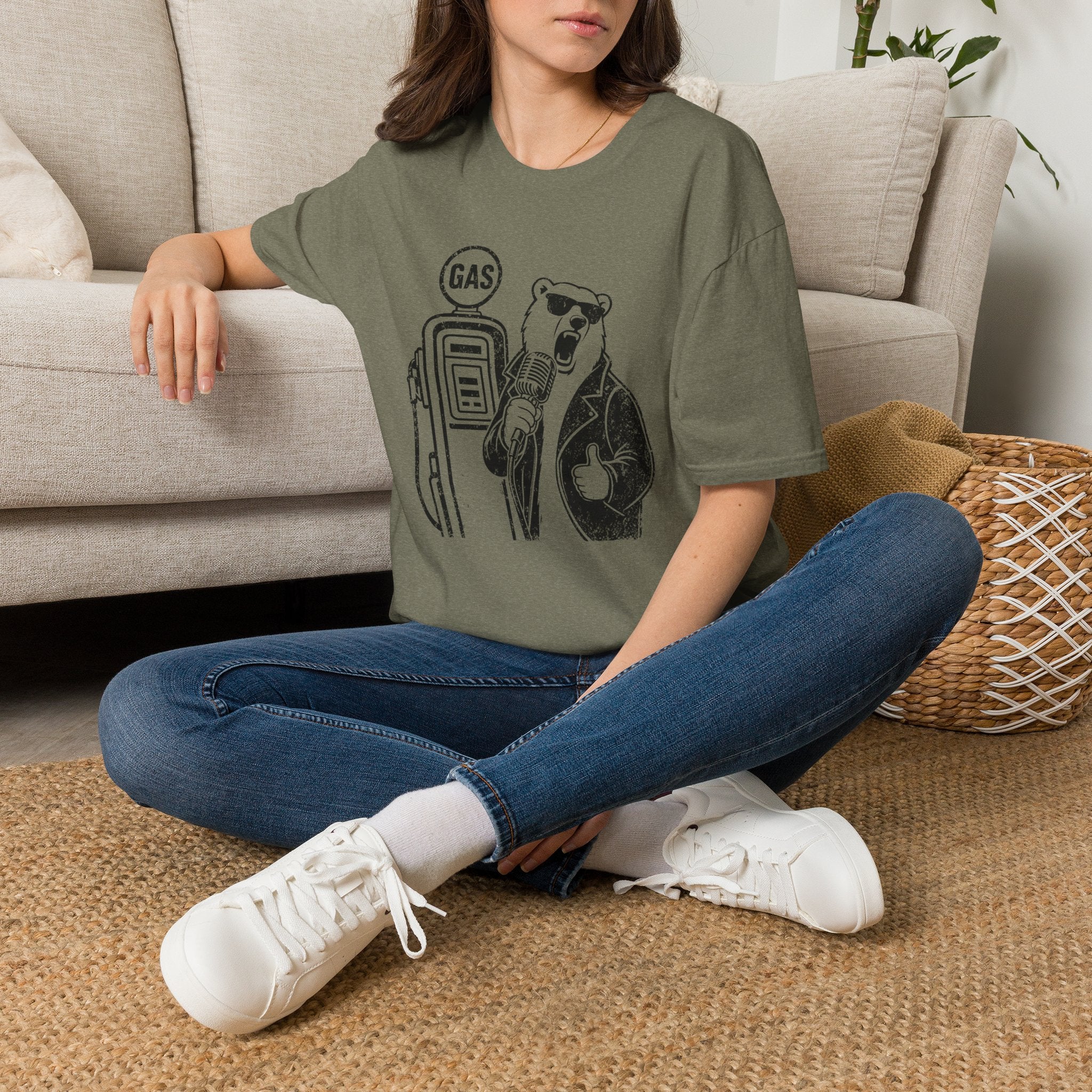 Polar Bear Bailey |Unisex T-Shirt "black"