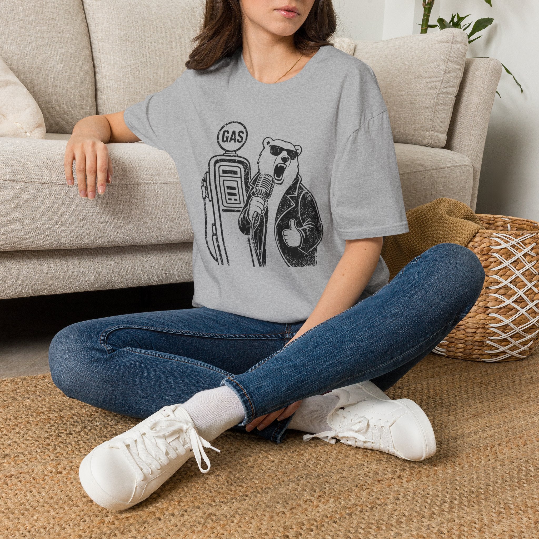 Polar Bear Bailey |Unisex T-Shirt "black"