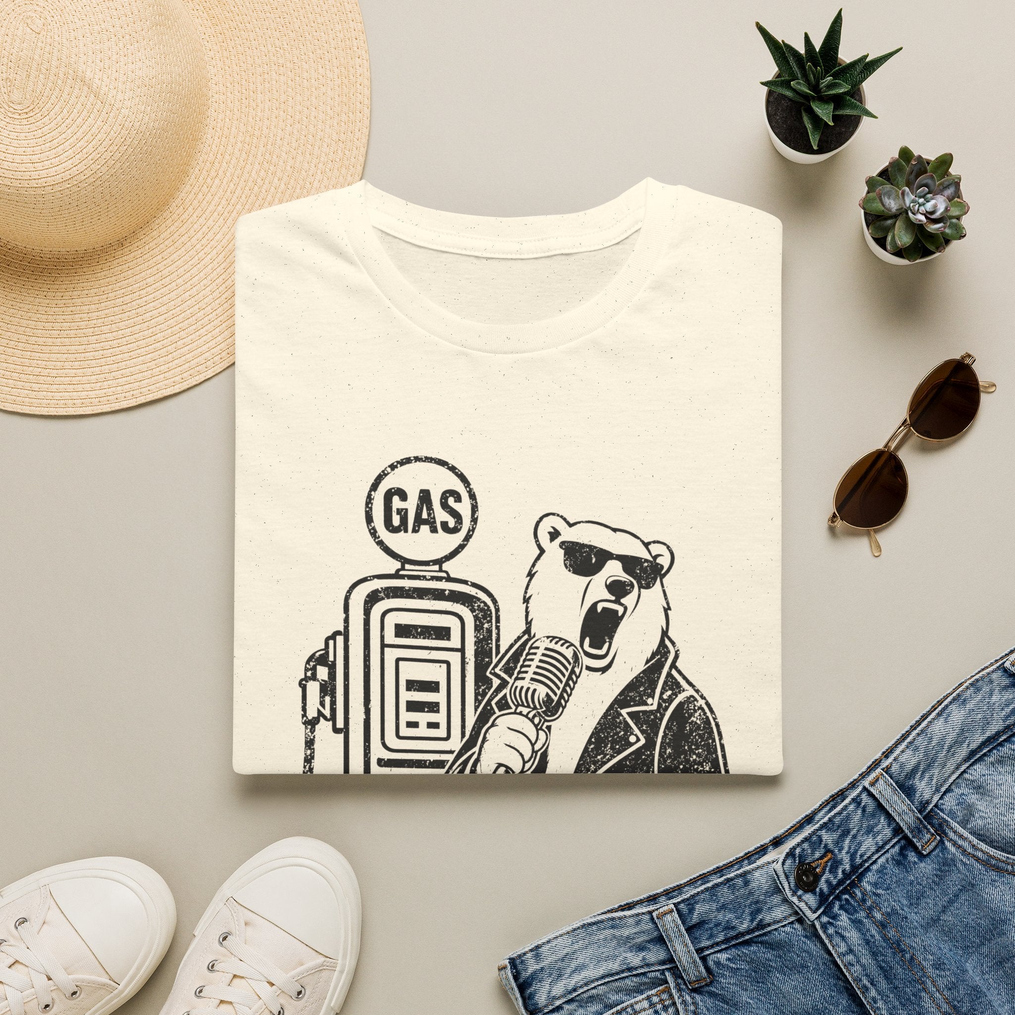 Polar Bear Bailey |Unisex T-Shirt "black"