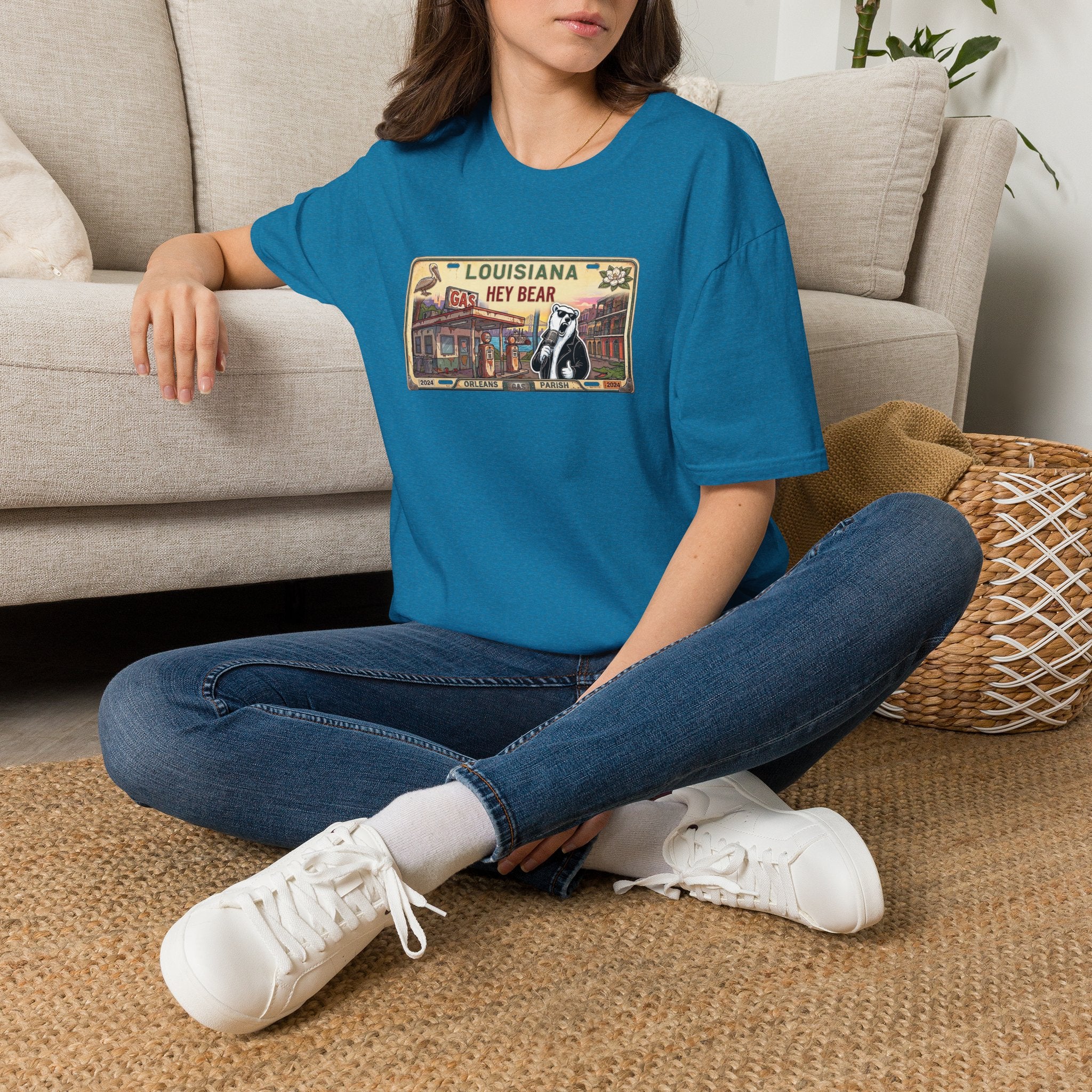 License Plate Bear | Unisex T-Shirt