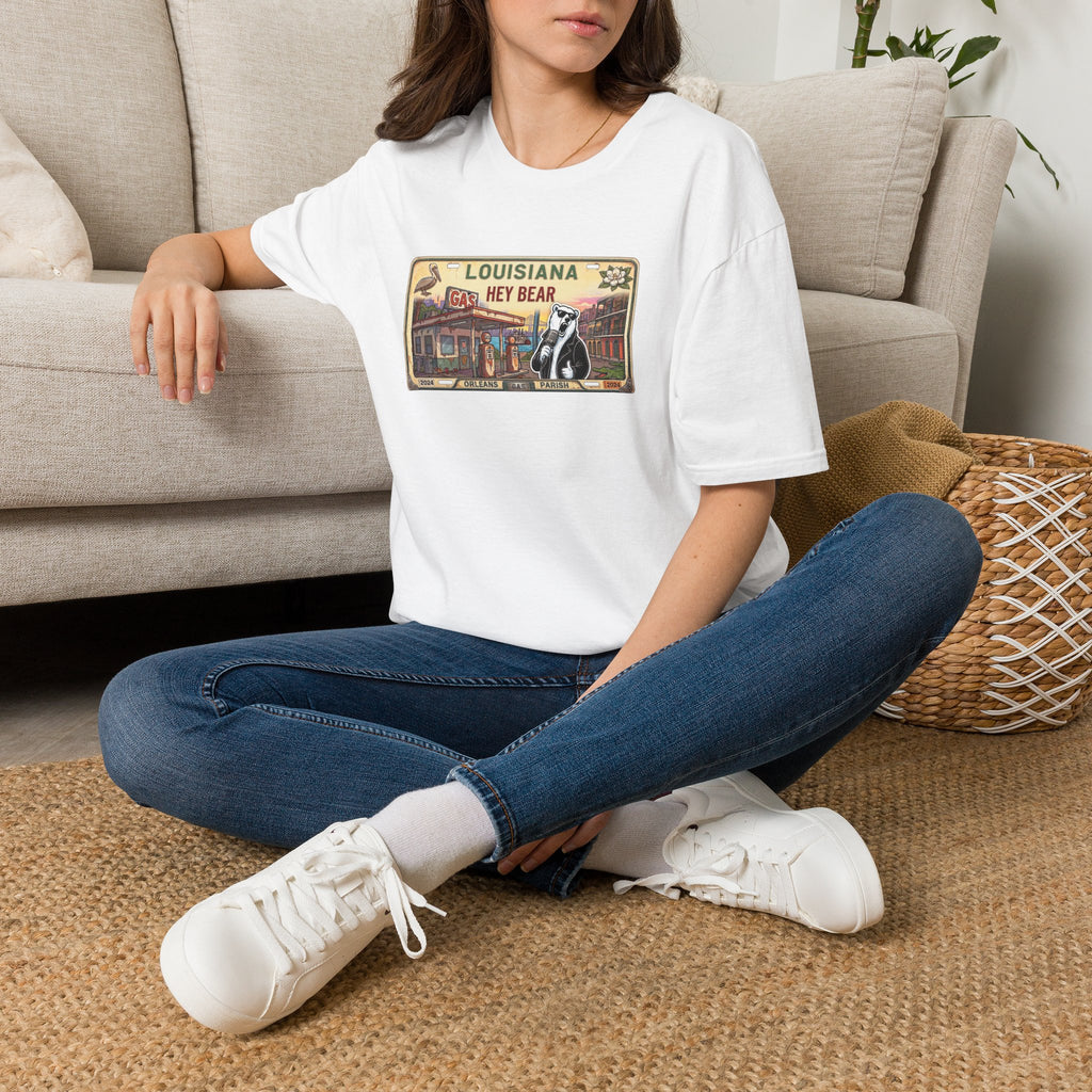 License Plate Bear | Unisex T-Shirt