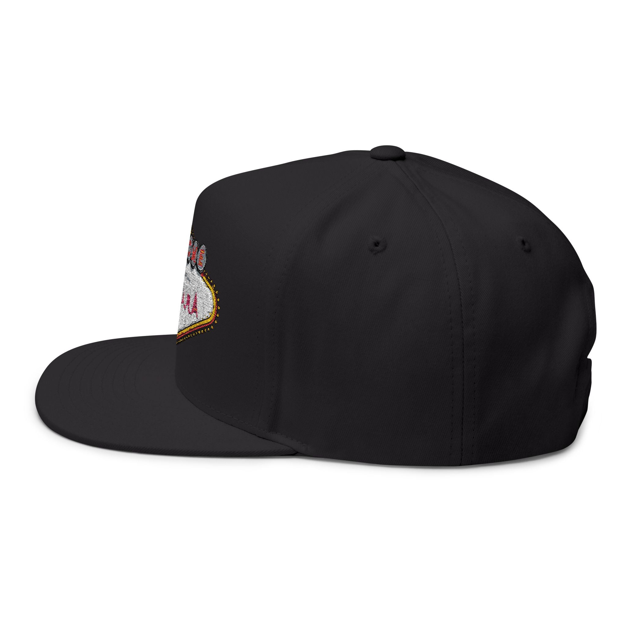 Fabulous Louisiana Flat Bill Cap | Embroidered Snapback Hat