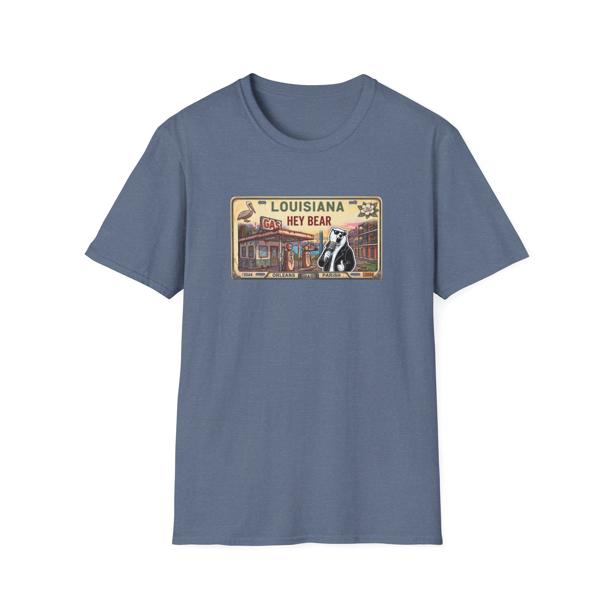 License Plate Bear | Unisex T-Shirt