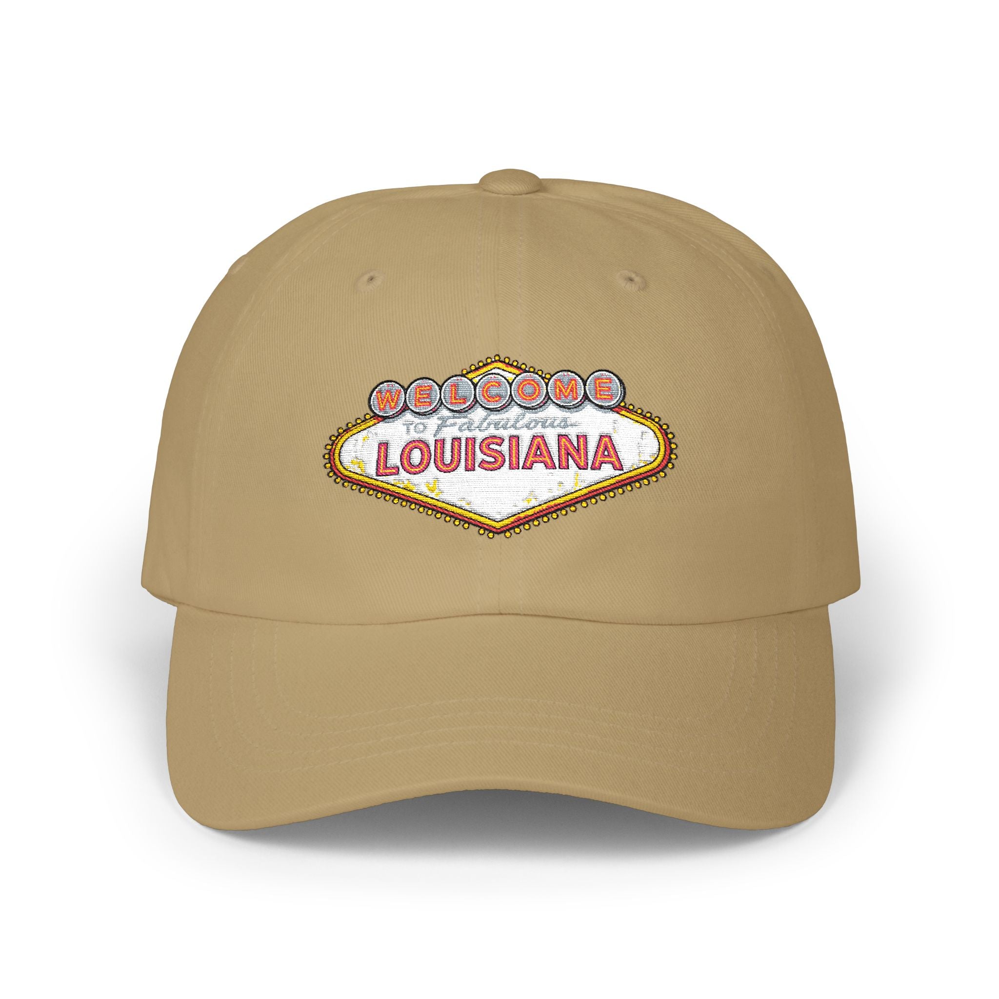 Welcome to Fabulous Louisiana Embroidered Dad Style Hat
