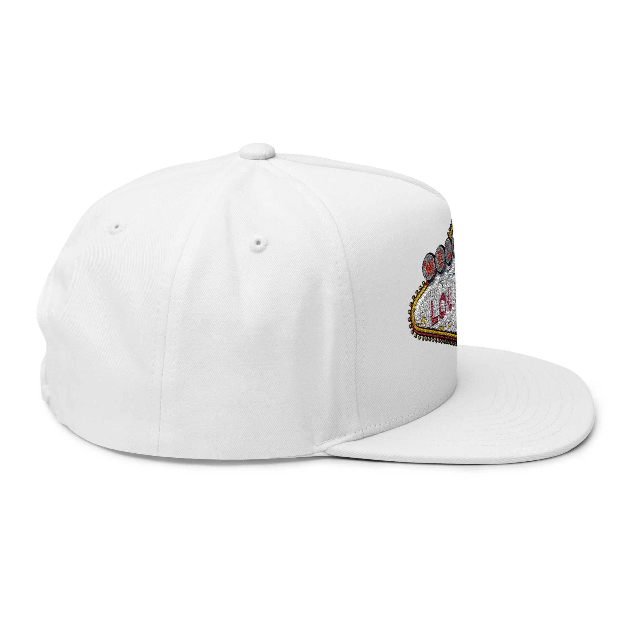 Fabulous Louisiana Flat Bill Cap | Embroidered Snapback Hat