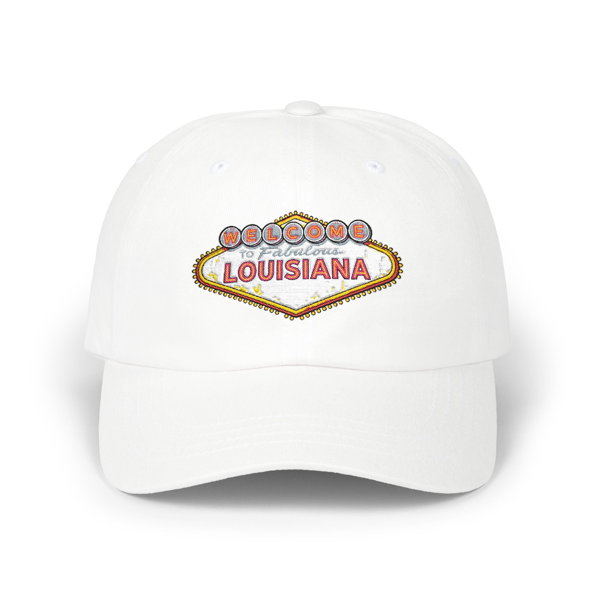 Welcome to Fabulous Louisiana Embroidered Dad Style Hat