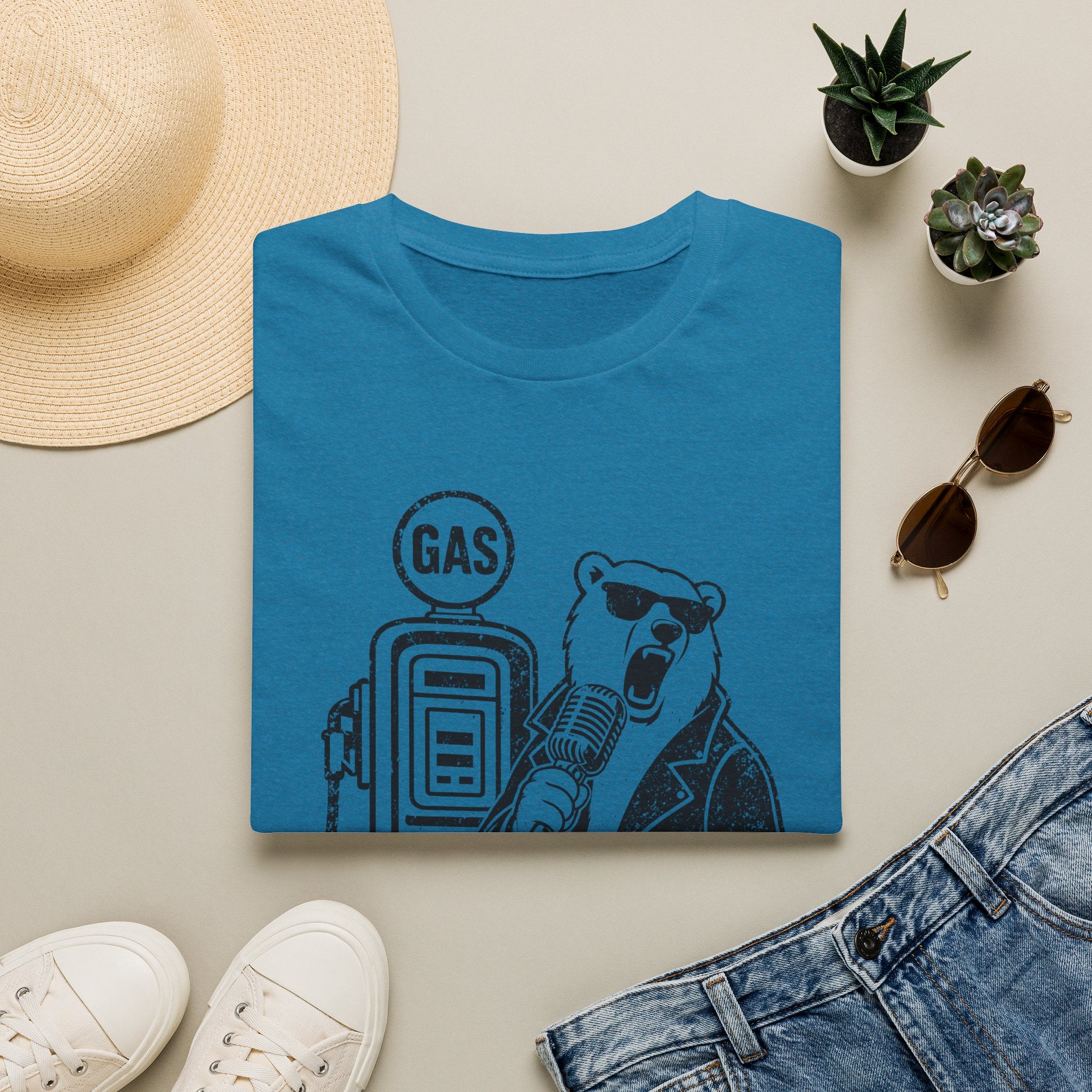 Polar Bear Bailey |Unisex T-Shirt "black"
