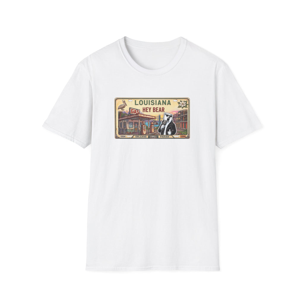 License Plate Bear | Unisex T-Shirt