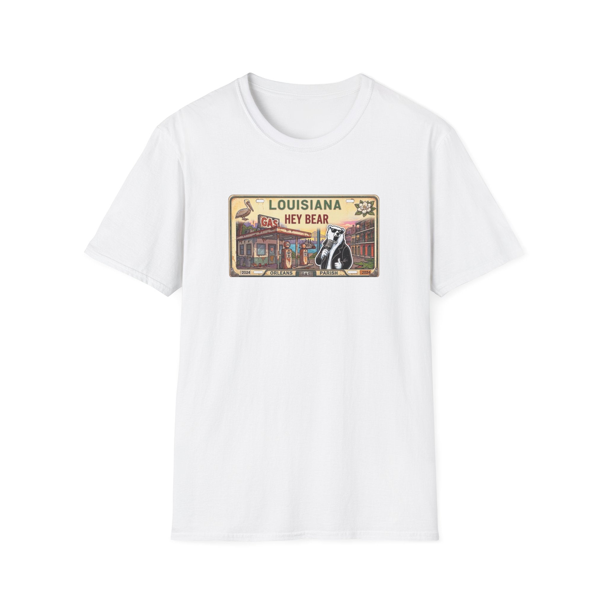 License Plate Bear | Unisex T-Shirt