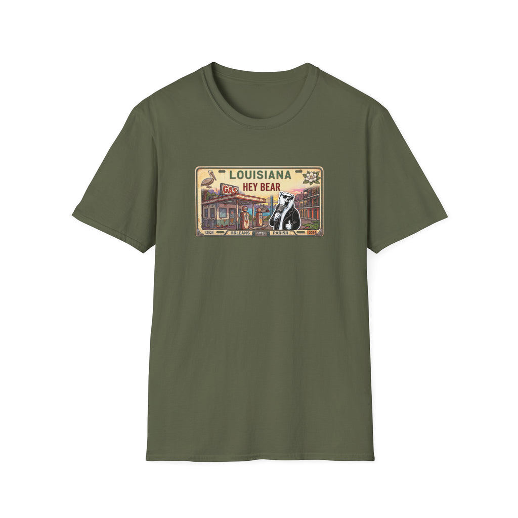 License Plate Bear | Unisex T-Shirt