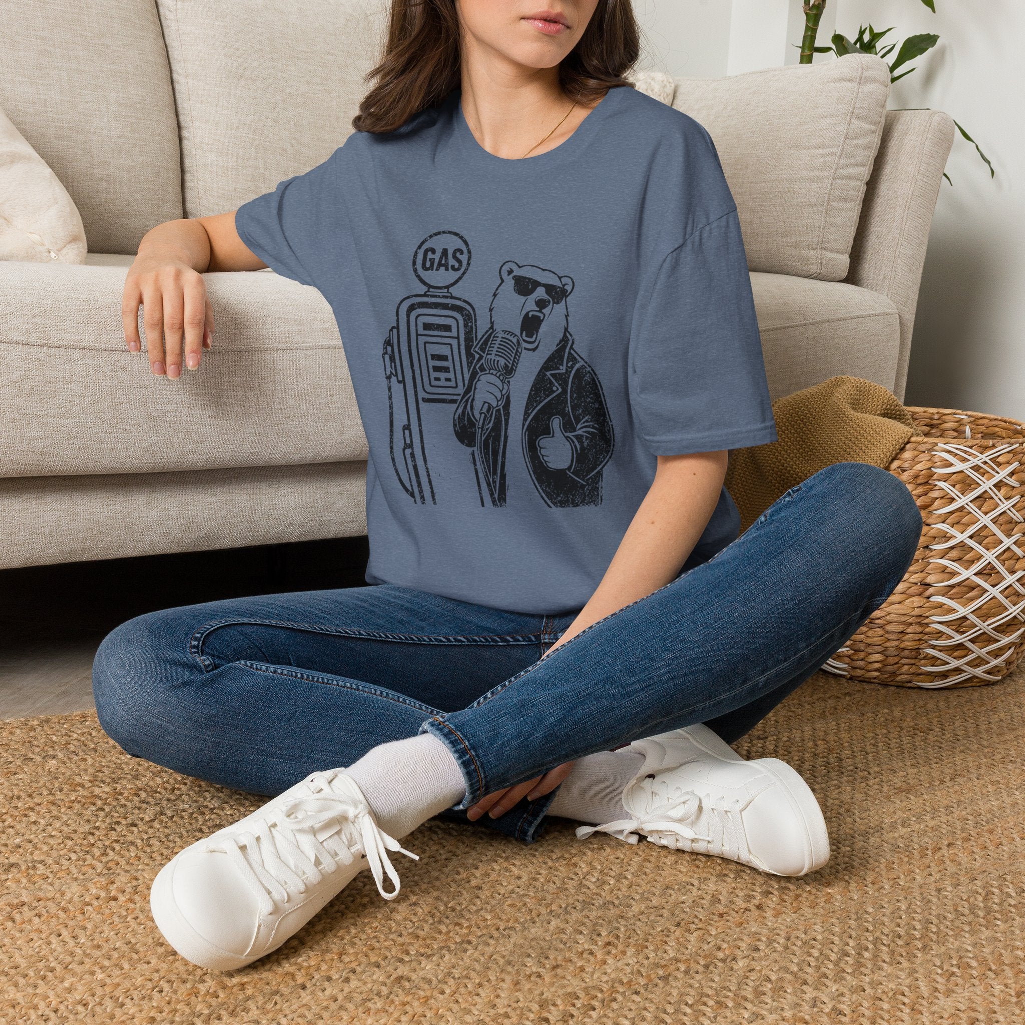 Polar Bear Bailey |Unisex T-Shirt "black"