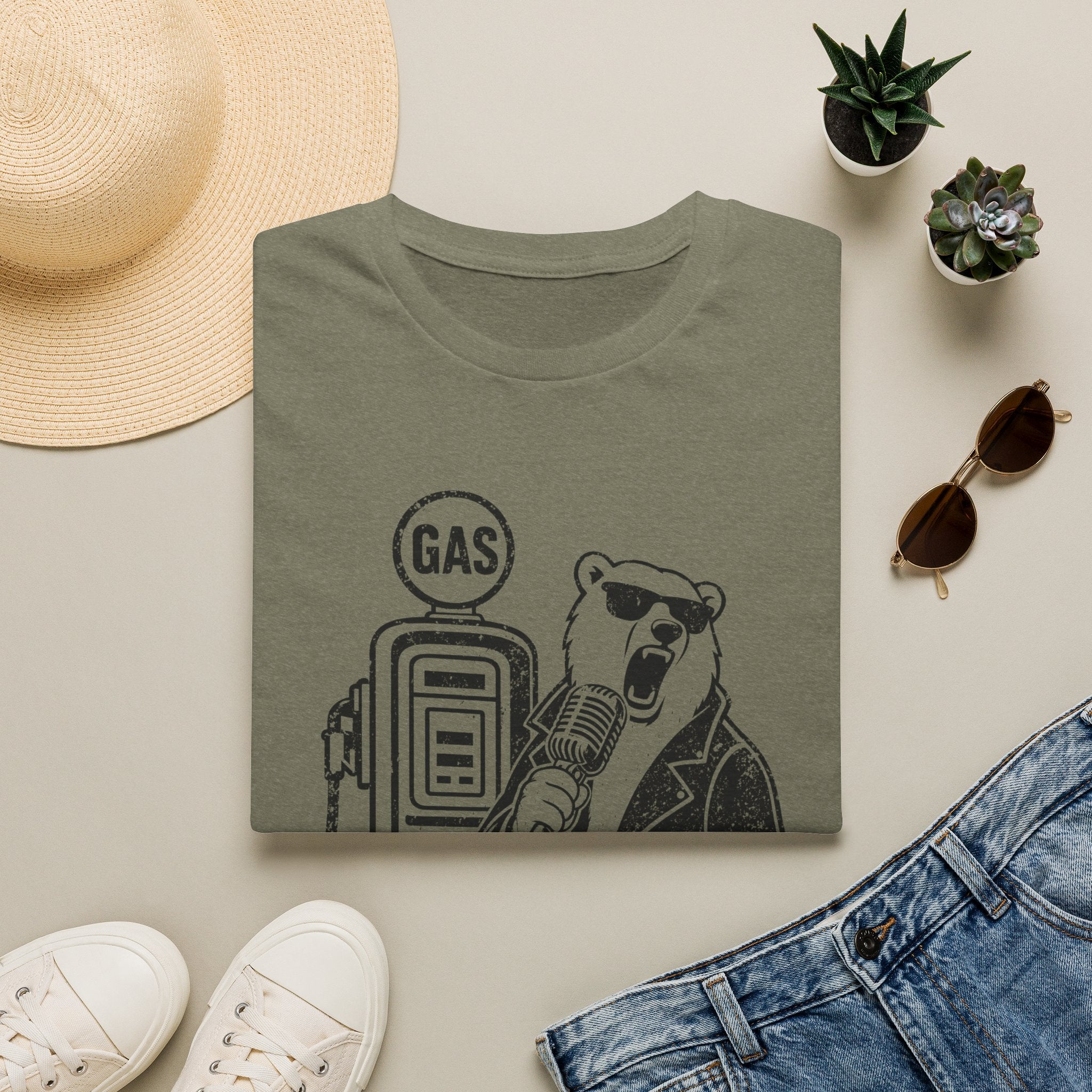 Polar Bear Bailey |Unisex T-Shirt "black"