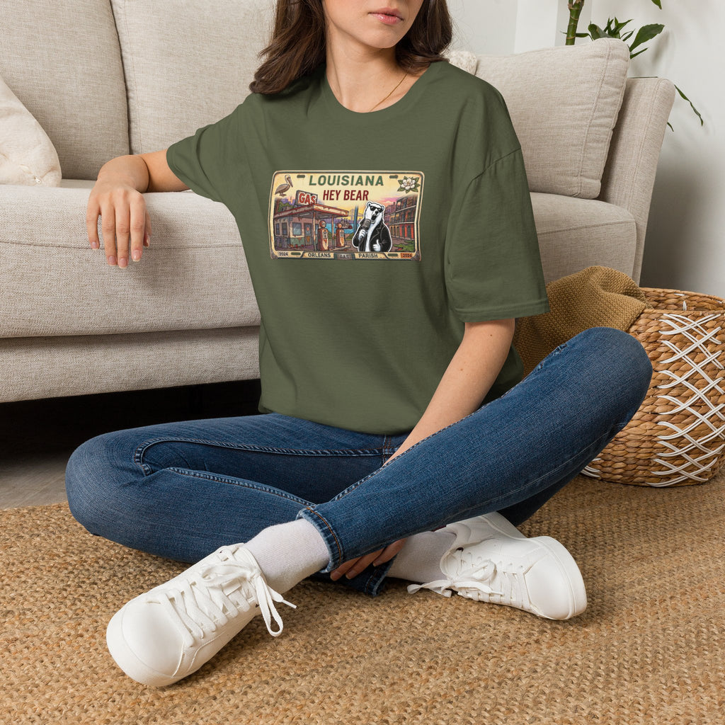 License Plate Bear | Unisex T-Shirt