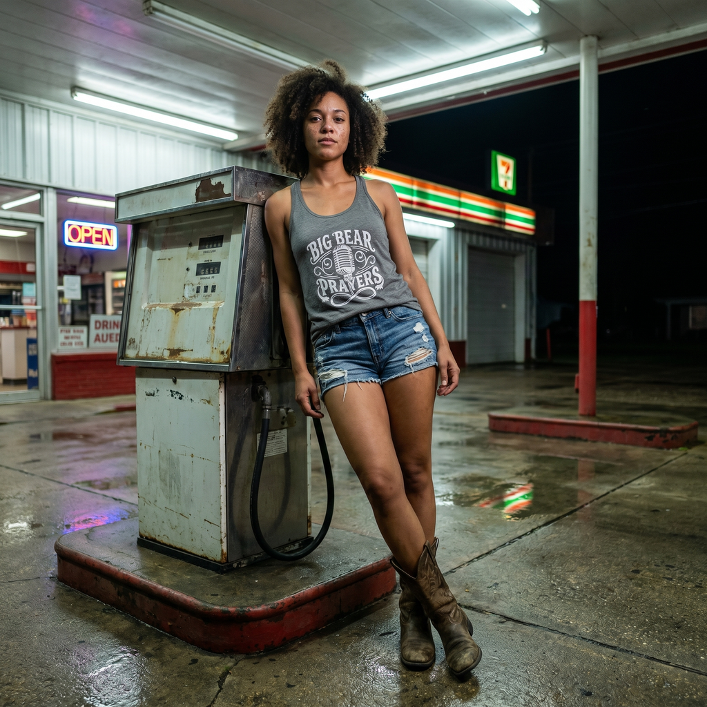 Big Bear Bailey prayers |Women's Tank Top