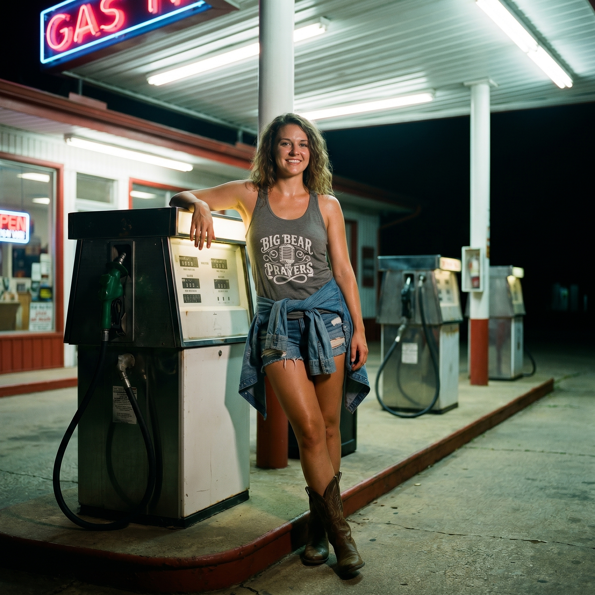 Big Bear Bailey prayers |Women's Tank Top