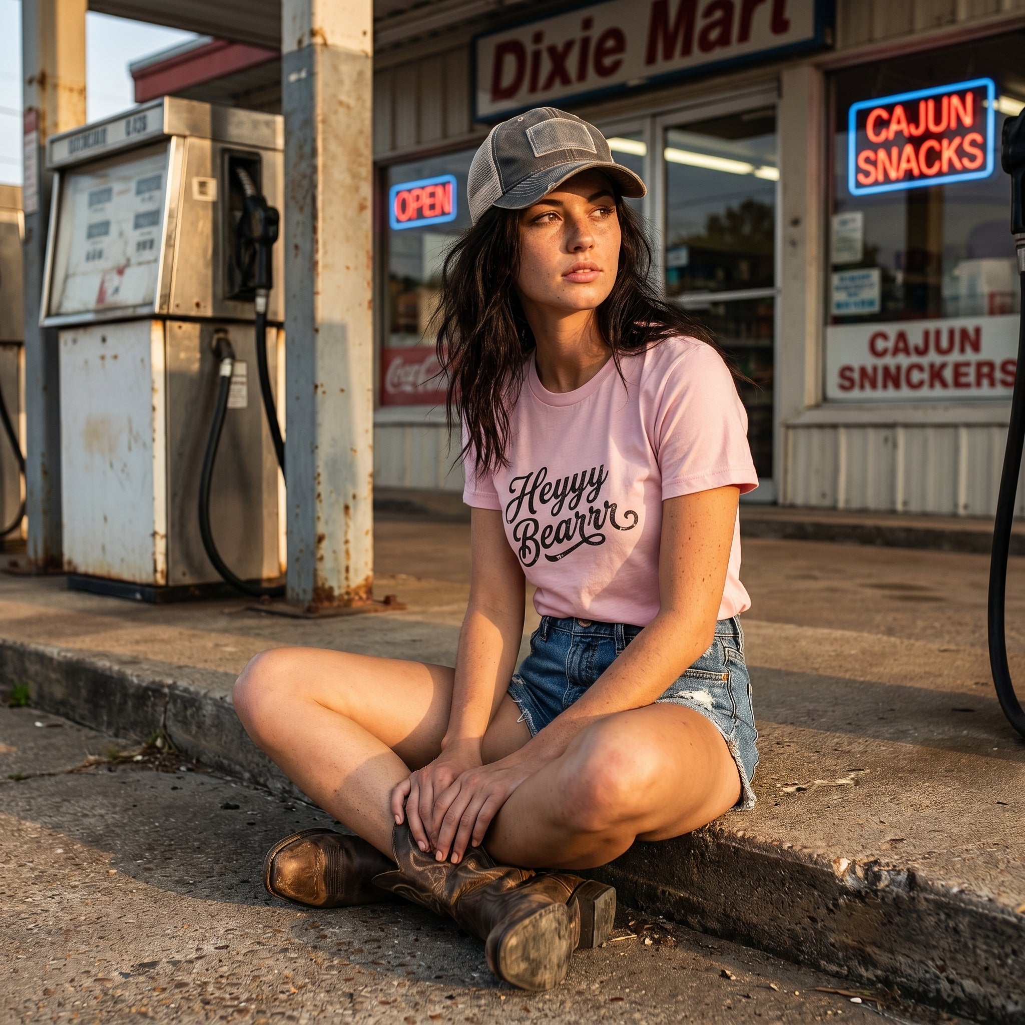 Heyyy Bearr | Women's T-Shirt "Black"